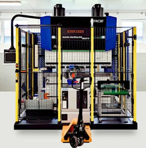 Prasa krawędziowa elektryczna RICO Portugalia z robotem Yaskawa, Krawędziarka elektryczna RICO z robotem